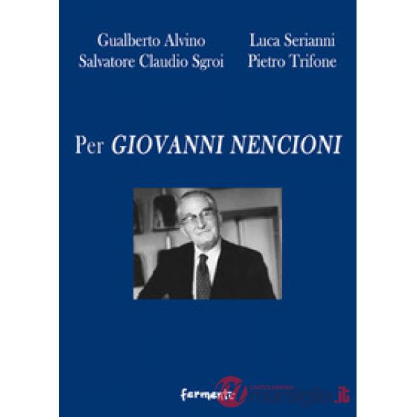 Per Giovanni Nencioni