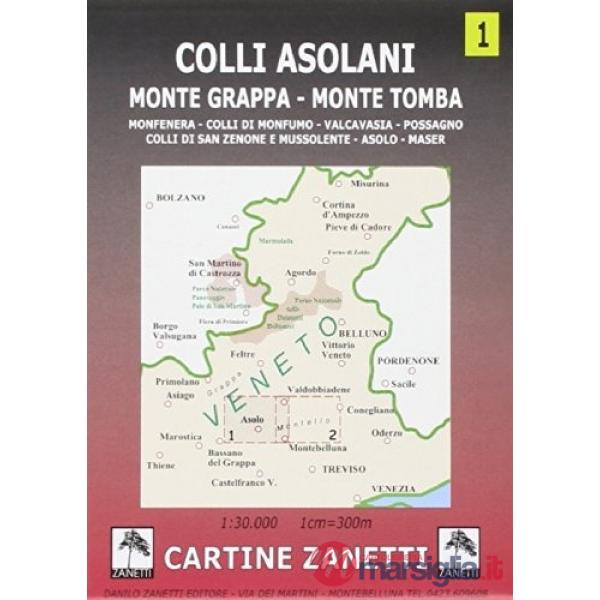 Colli asolani. Monte Grappa, monte Tomba, Monfenera, colli di Monfumo, Valcavasia, Possagno, colli di San Zenone e Mussolente, A