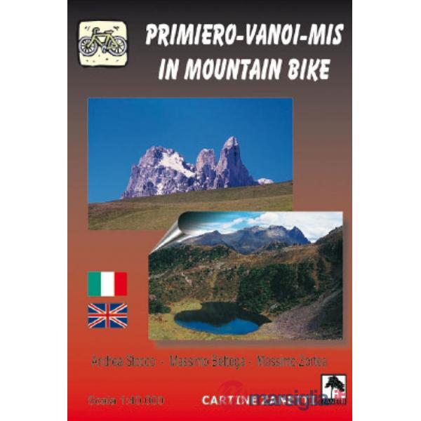Primiero, Vanoi, Mis in MTB 1:40.000