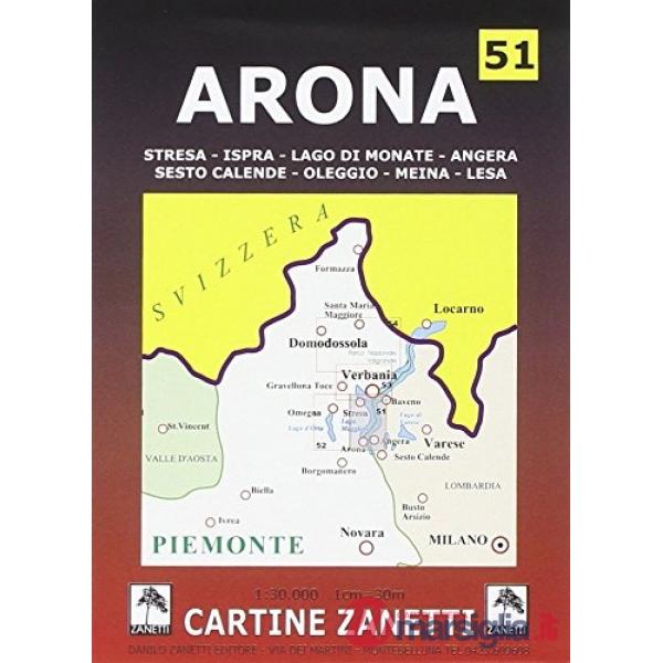 Arona. Stresa, Ispra, lago di Monate, Angera, Sesto Calende, Oleggio, Meina, Les