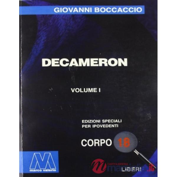 Decameron. Ediz. per ipovedenti (Il)