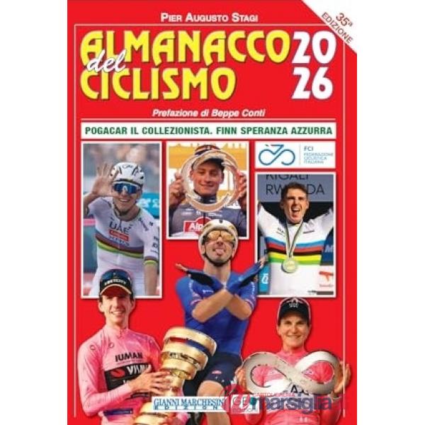 Almanacco del ciclismo 2026. La «bibbia del pedale», arriva a 35 anni e prosegue nella conservazione della memoria del ciclismo