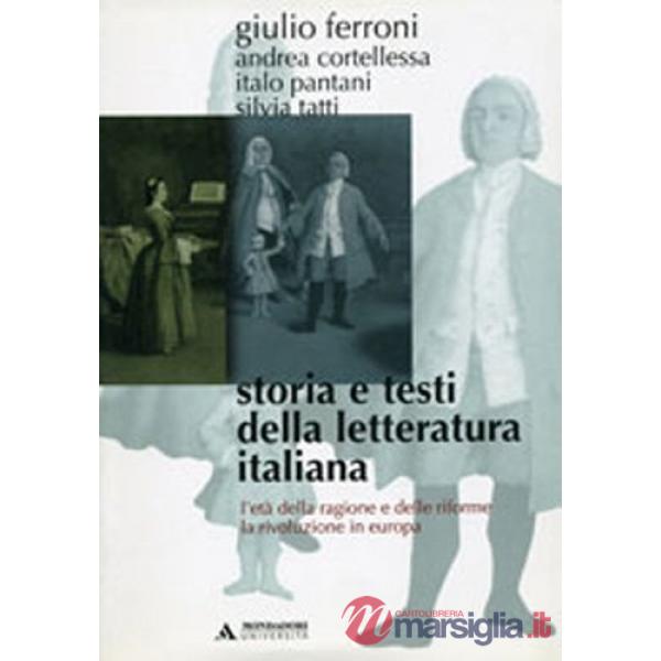 STORIA E TESTI DELLA LETTER.ITAL