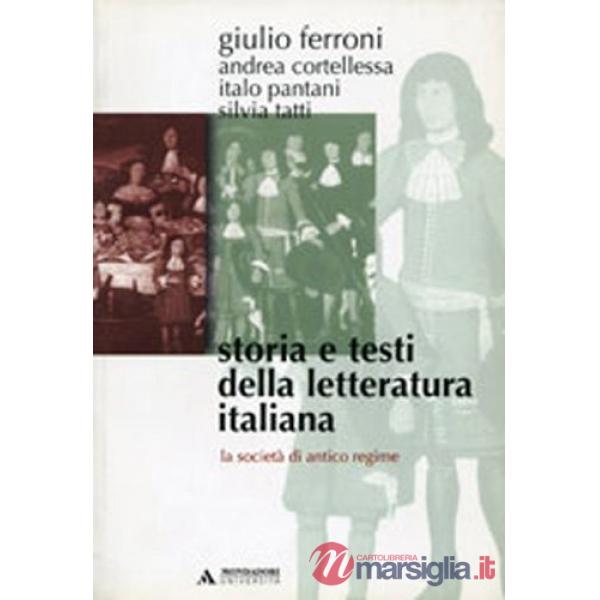 STORIA E TESTI DELLA LETTER.ITAL