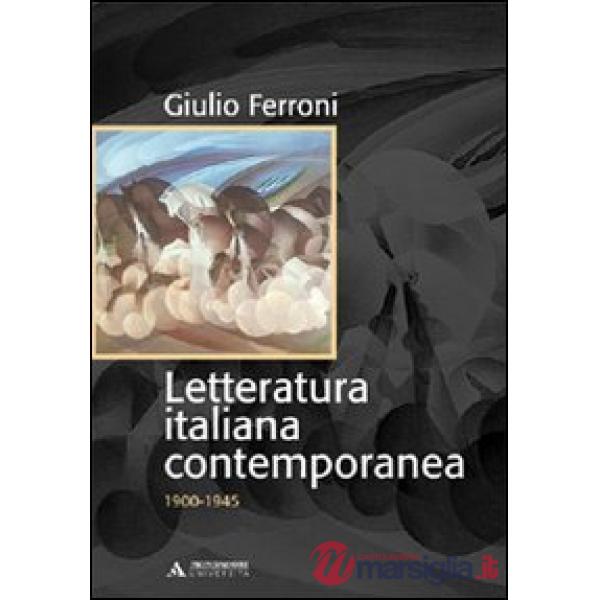 LETTERATURA ITALIANA CONTEMPORANEA