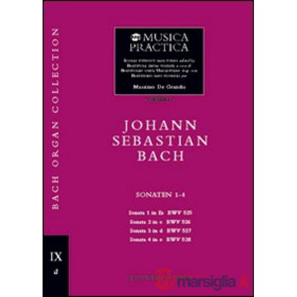 Sonaten 1-4 BWV 525-528. Per organo. Spartito