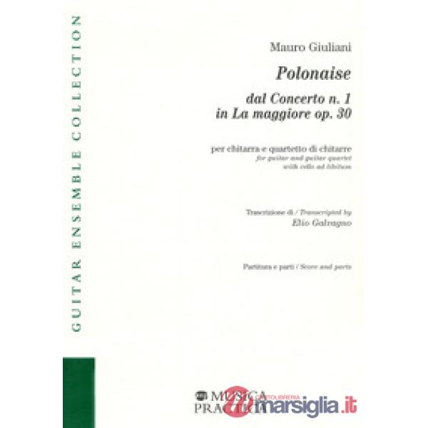 Polonaise dal Concerto n. 1 in La maggiore op. 30 per chitarra e quartetto di ch