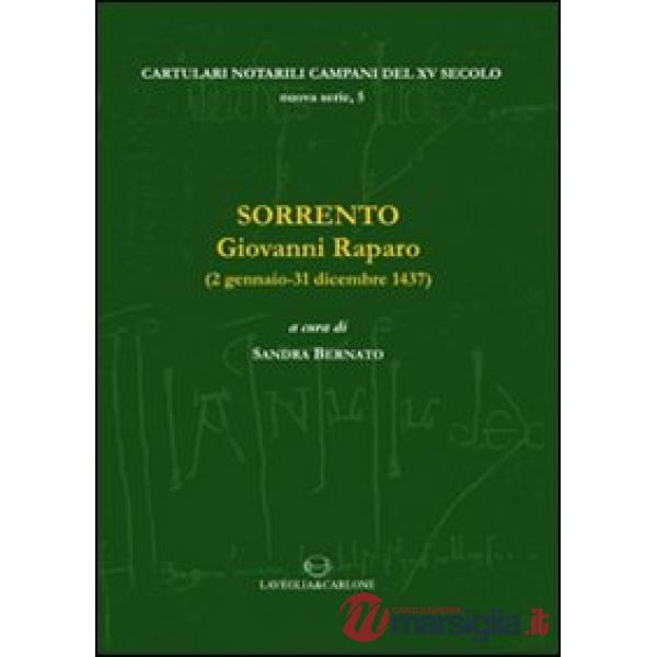 Sorrento. Giovanni Raparo (2 gennaio-31 dicembre 1437)