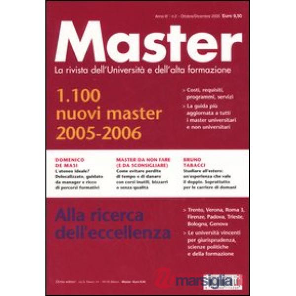 Master. La rivista dell'università e dell'alta formazione. Vol. 2