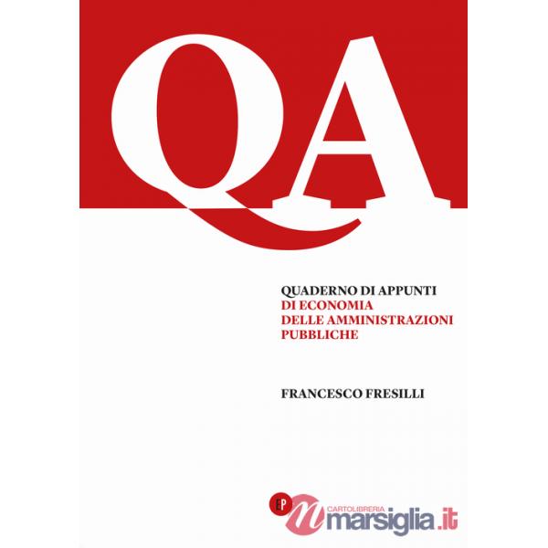 Quaderno di appunti di economia delle amministrazioni pubbliche