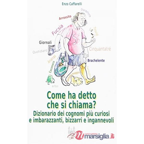 Come ha detto che si chiama? Dizionario dei cognomi più curiosi e imbarazzanti, bizzarri e infamanti