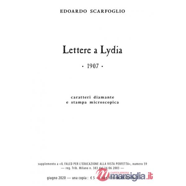 Lettere a Lydia. Ediz. speciale