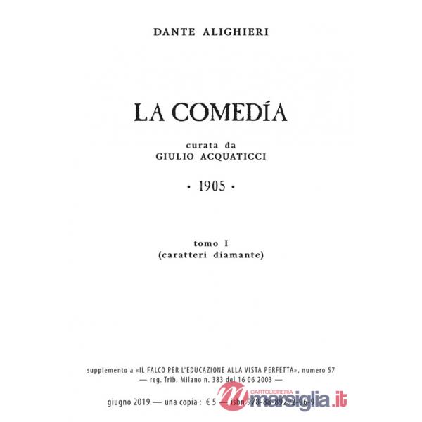 Comedía. Ediz. a caratteri diamante e stampa microscopica (La)