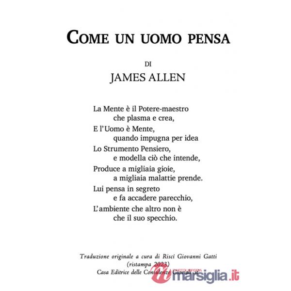 Come un uomo pensa