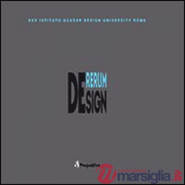 De rerum de sign. 25° Istituto Quasar design University Roma