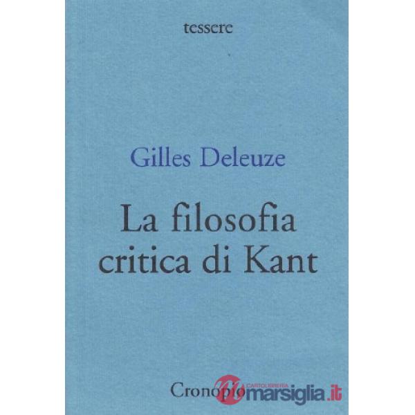 Filosofia critica di Kant (La)