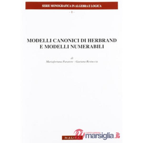 Modelli canonici di Herbrand e modelli numerabili