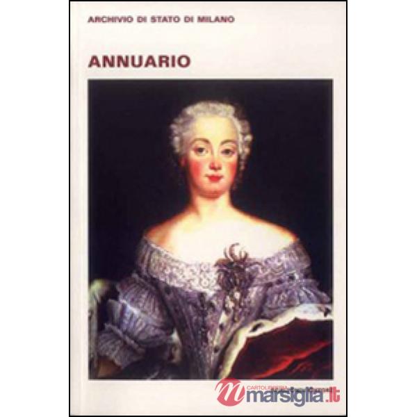 Annuario dell'archivio di Stato di Milano
