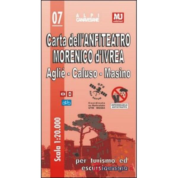 Carta dell'anfiteatro morenico d'Ivrea