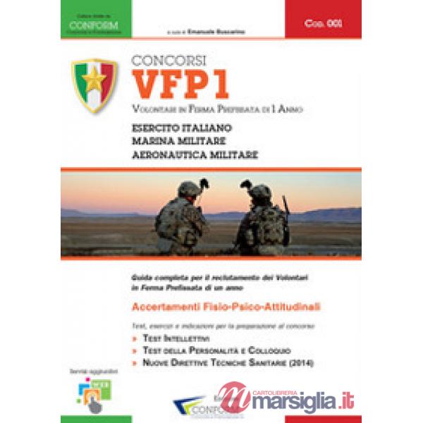 Concorsi VFP1. Volontari in ferma prefissata di un anno. Esercito Italiano, Mari