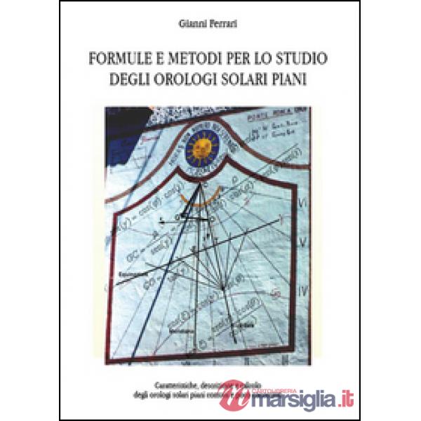 Formule e metodi per lo studio degli orologi solari piani