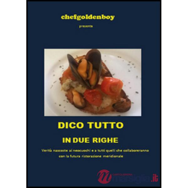 Dico tutto in due righe