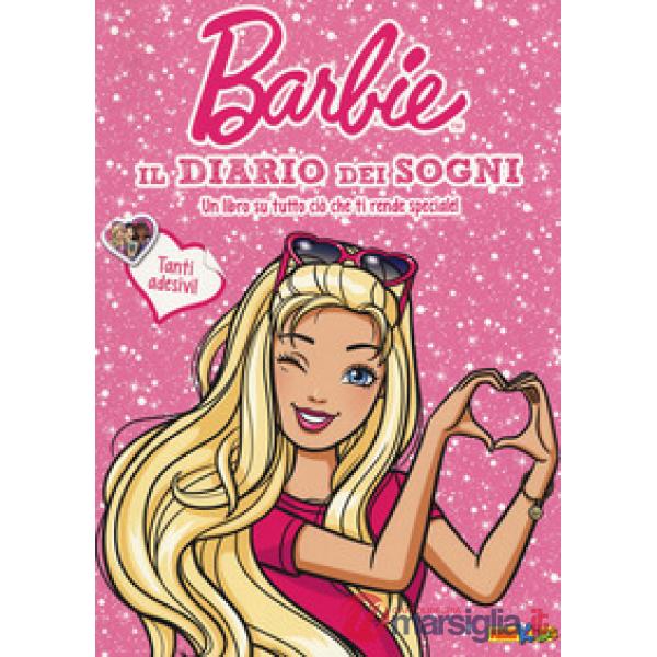 Barbie. Il diario dei sogni. Attacca & colora. Ediz. a colori. Con Adesivi