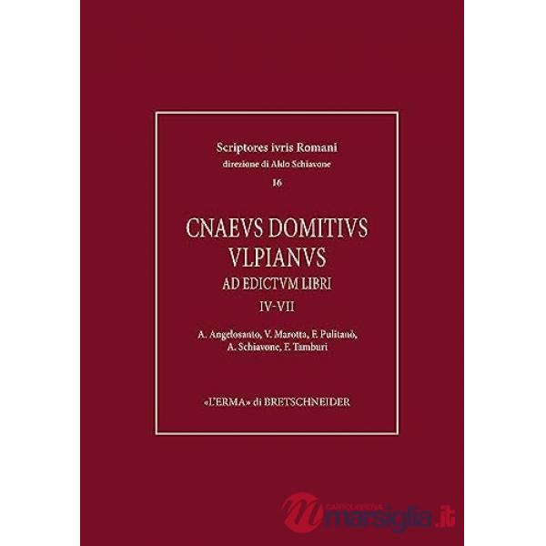 Cnaeus Domitius Ulpianus ad edictum libri I-II