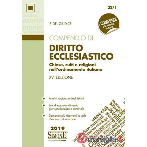 Compendio di diritto ecclesiastico. Chiese, culti e religioni nell'ordinamento italiano