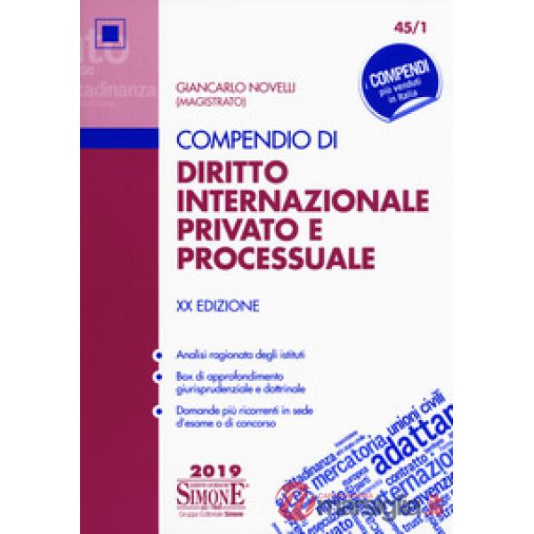 Compendio di diritto internazionale privato e processuale