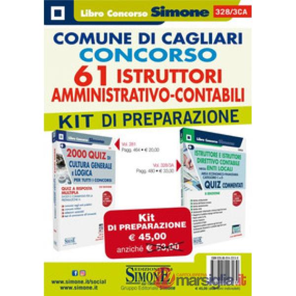 Comune di Cagliari. Concorso 61 istruttori amministrativo-contabili. Kit di preparazione
