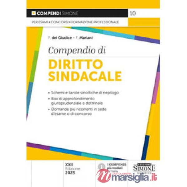 Compendio di diritto sindacale