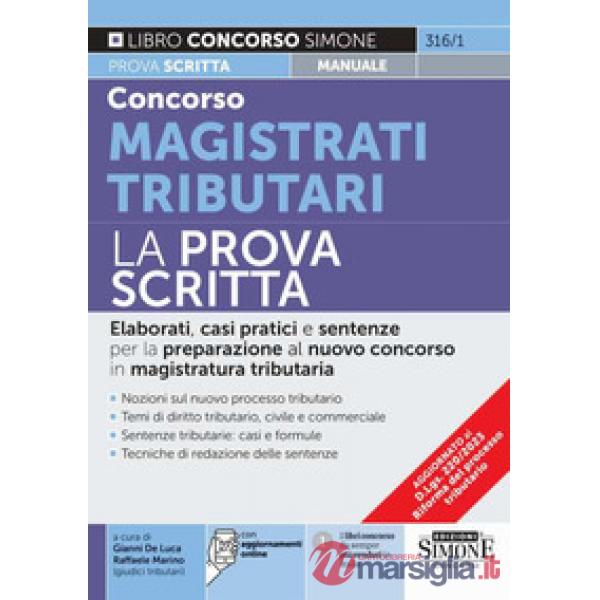 Concorso magistrati tributari. La prova scritta