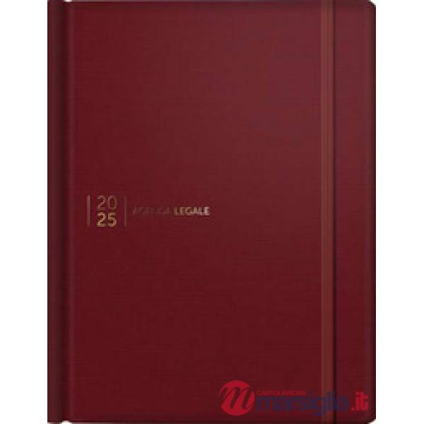 Agenda legale 2025. Ediz. cherry red