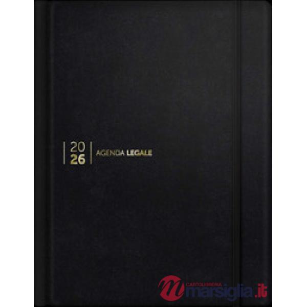 Agenda legale 2026. Ediz. skin black