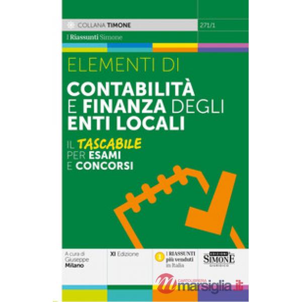Elementi di contabilità e finanza degli enti locali