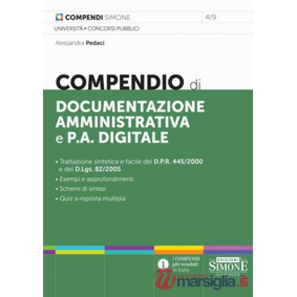 Compendio di documentazione amministrativa e P.A. digitale