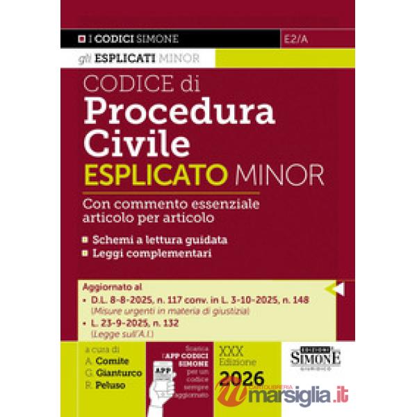 Codice di procedura civile esplicato. Ediz. minor