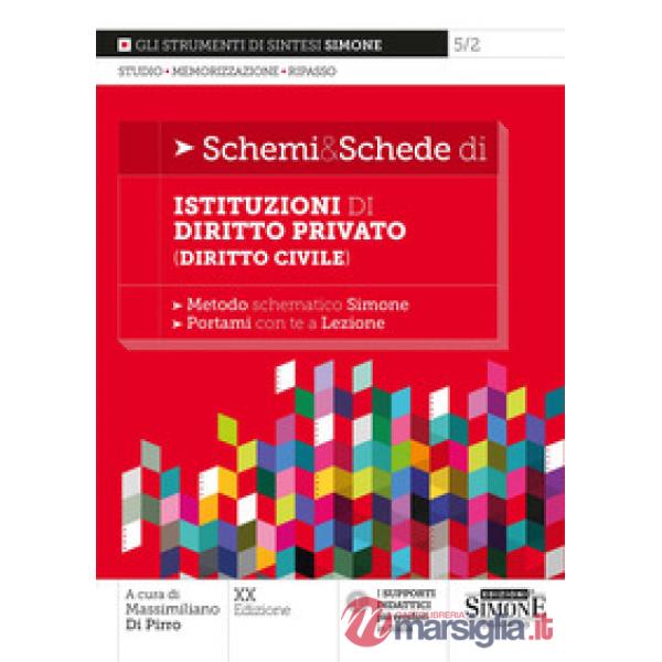 Schemi & schede di istituzioni di diritto privato (diritto civile). Programma completo d'esame