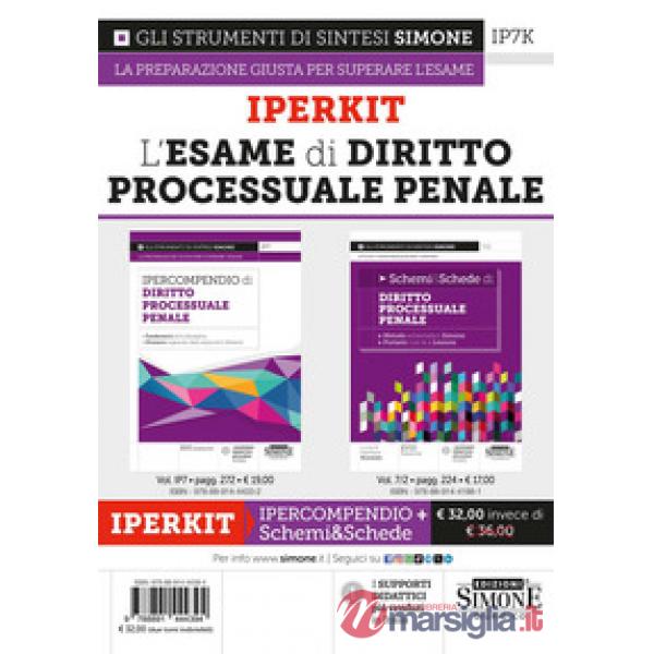 Iperkit. L'esame di diritto processuale penale: Ipercompendio-Schemi&Schede