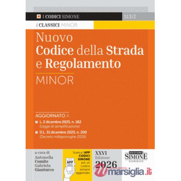 Nuovo codice della strada e regolamento Minor