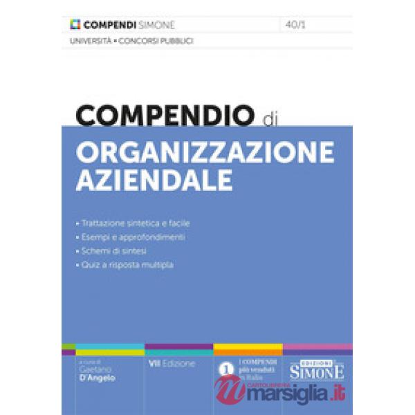Compendio di organizzazione aziendale