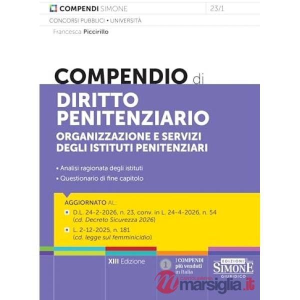 Compendio di diritto penitenziario