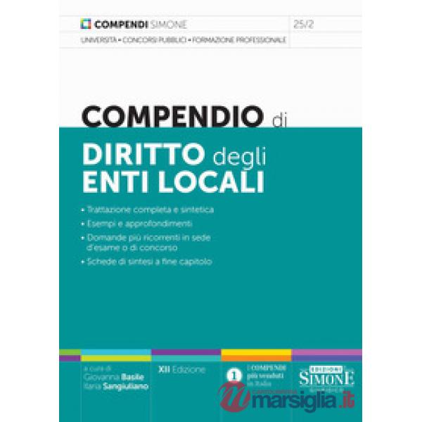 Compendio di diritto degli enti locali