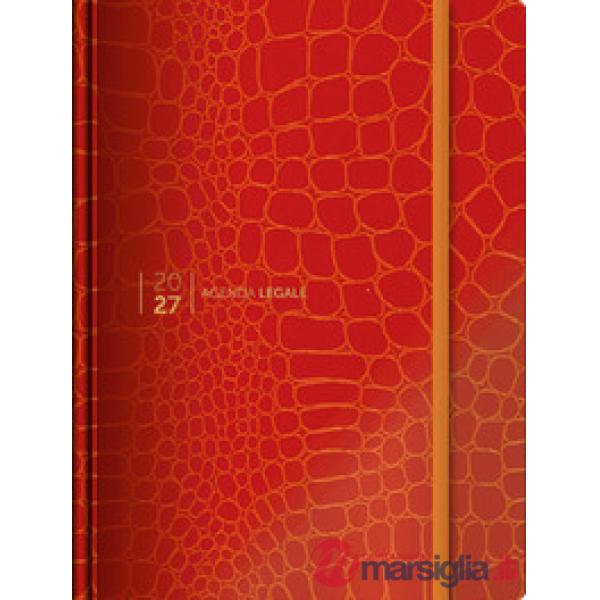 Agenda legale 2027. Law & Trend Croco arancio