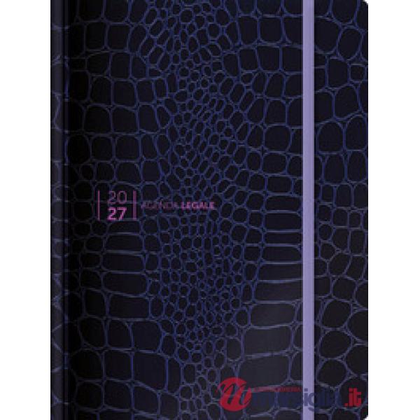 Agenda Legale 2027. Law & Trend Croco purple