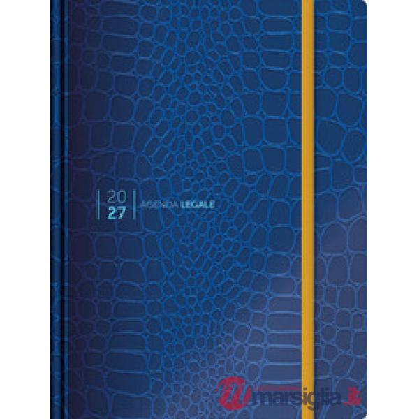 Agenda legale 2027. Law & Trend Croco blue