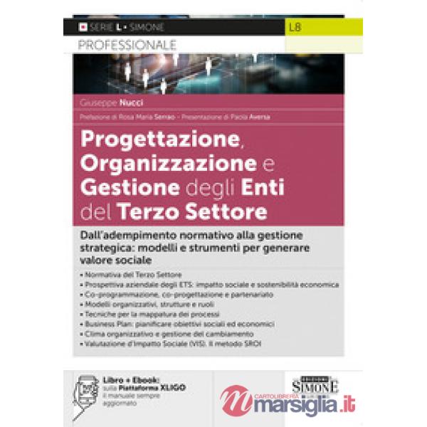 Progettazione, organizzazione e gestione degli enti del Terzo Settore