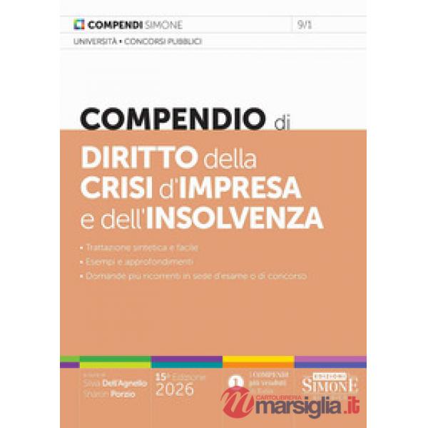 Compendio di diritto della crisi d'impresa e dell'insolvenza