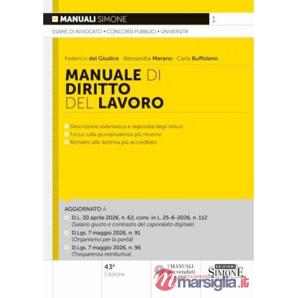 Manuale di diritto del lavoro